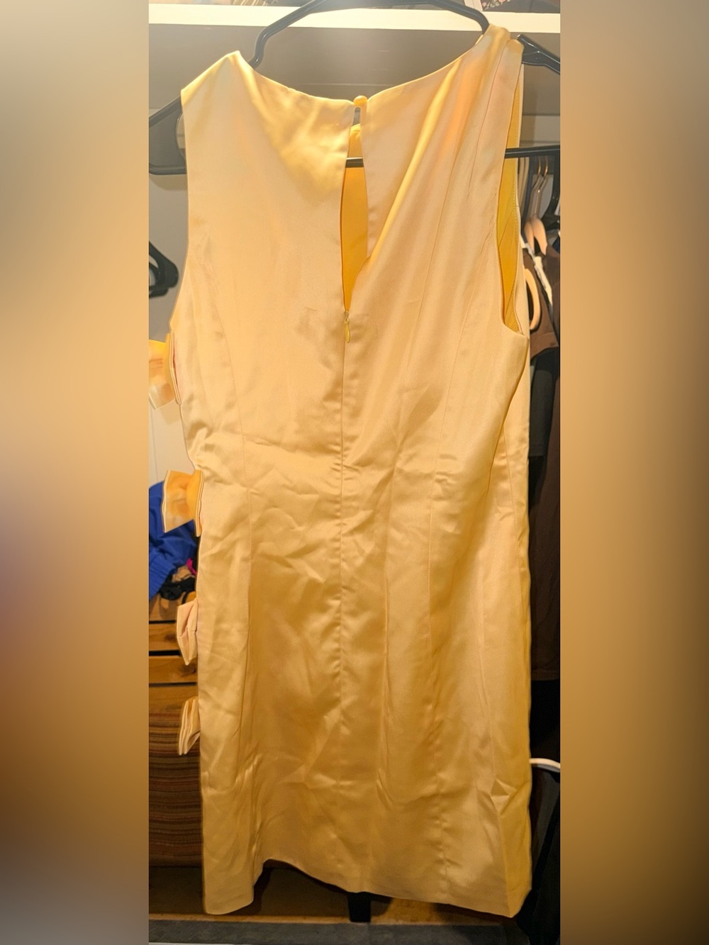 Commense NWT bow detail side cut-out Dress - Picture 4 of 6